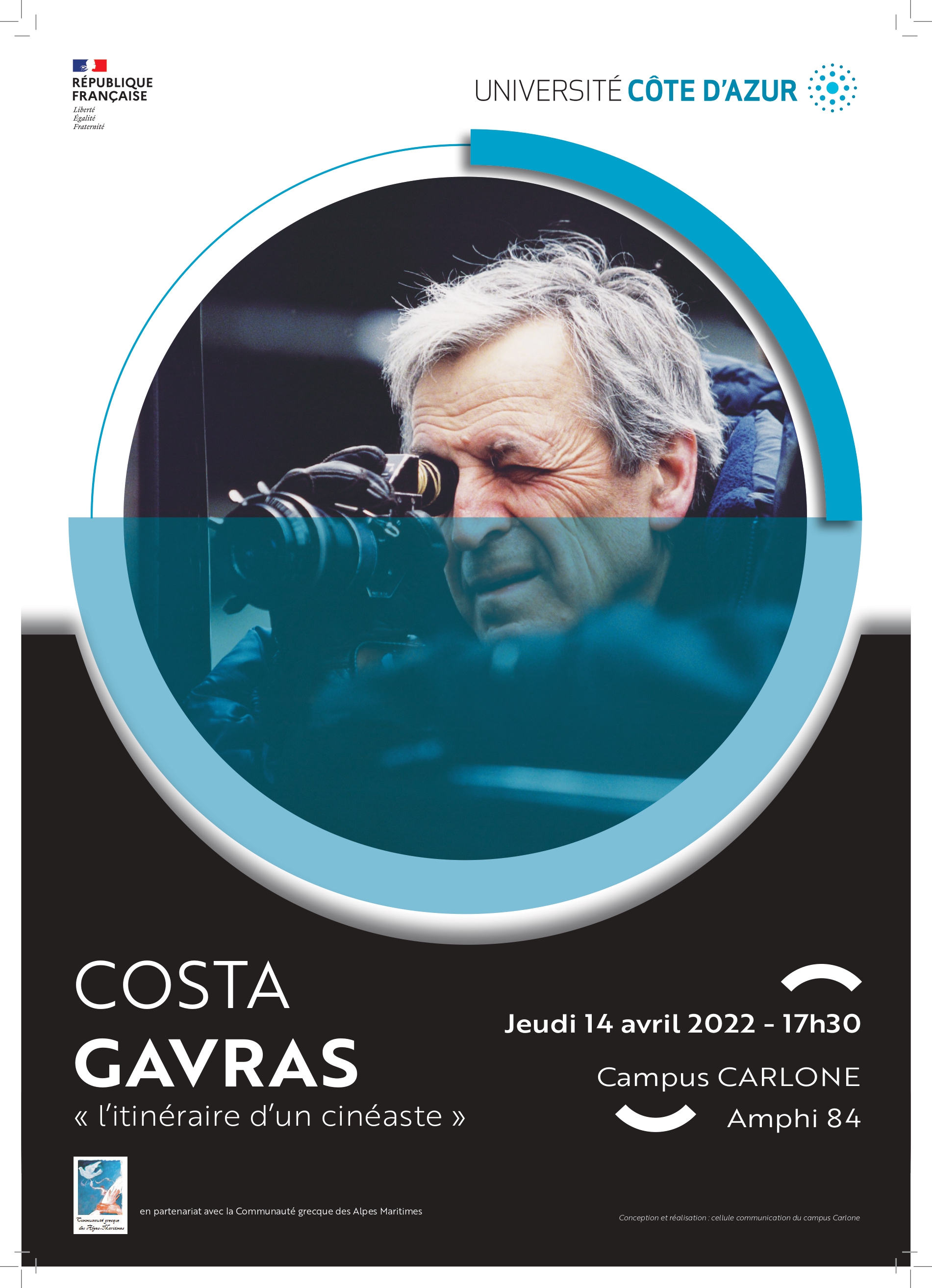 Costa-Gavras - Affiche