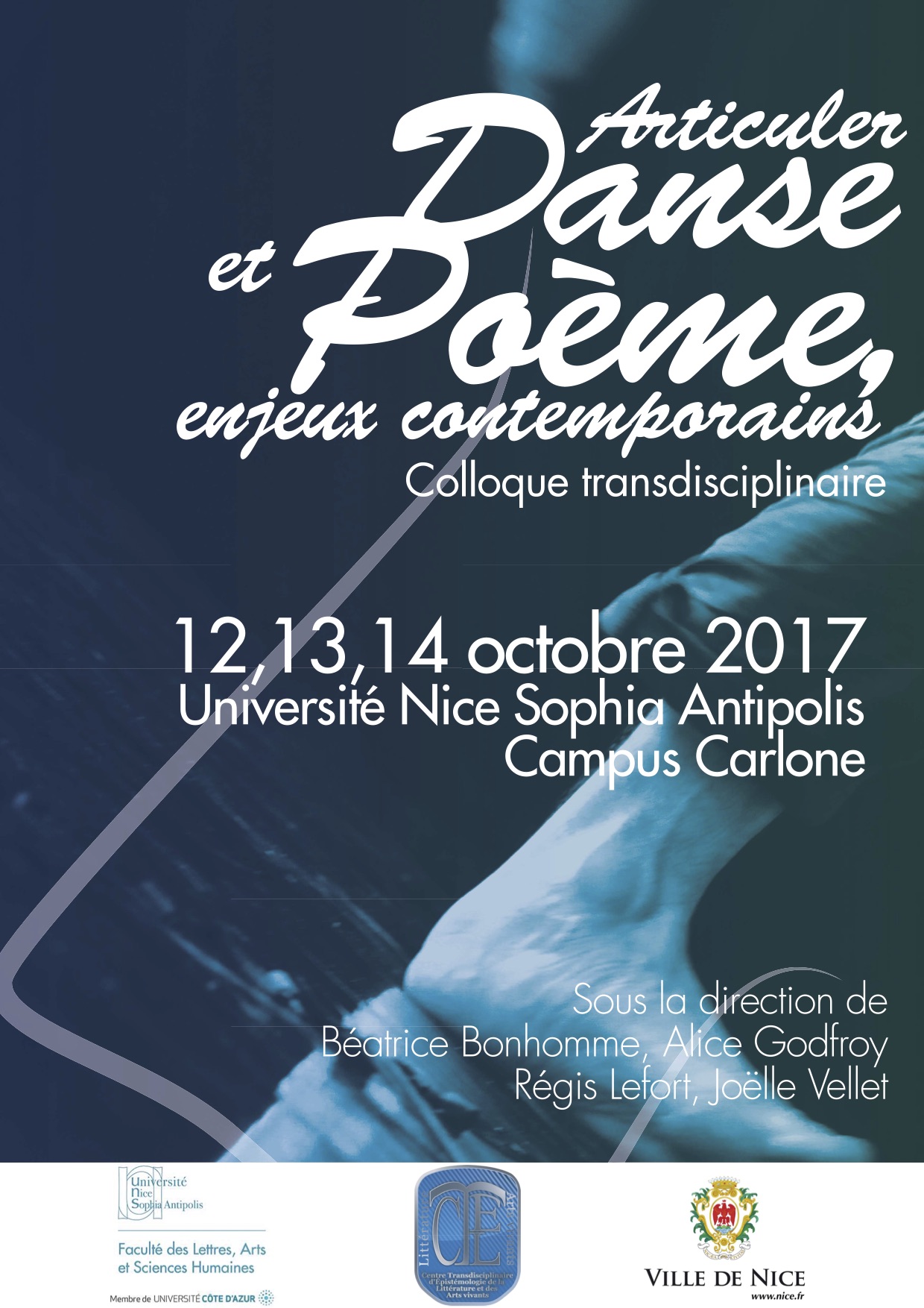 Affiche Danse et Poème oct. 2017